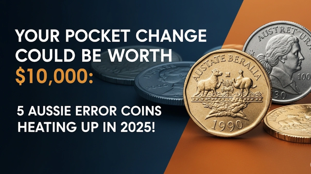 5 Aussie Error Coins